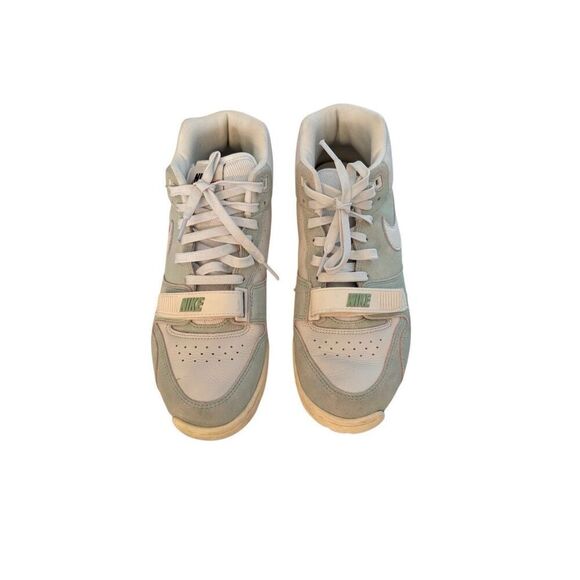 Nike Air Mens Enamel Green Sail Summit White Trainer 1 Sneaker Shoes Size 9.5
